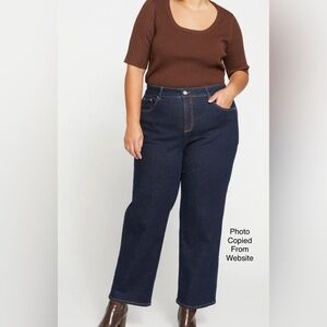 Universal Standard Bae Boyfriend Straight Leg Jeans